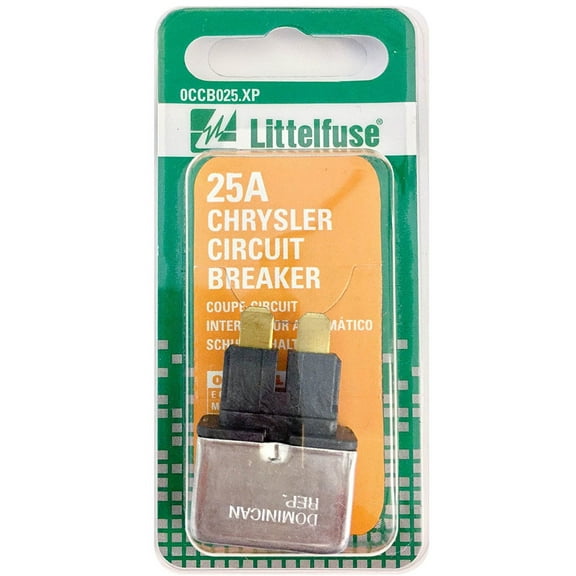 Littelfuse 0CCB025.XP 25 Amp Carded Circuit Breaker