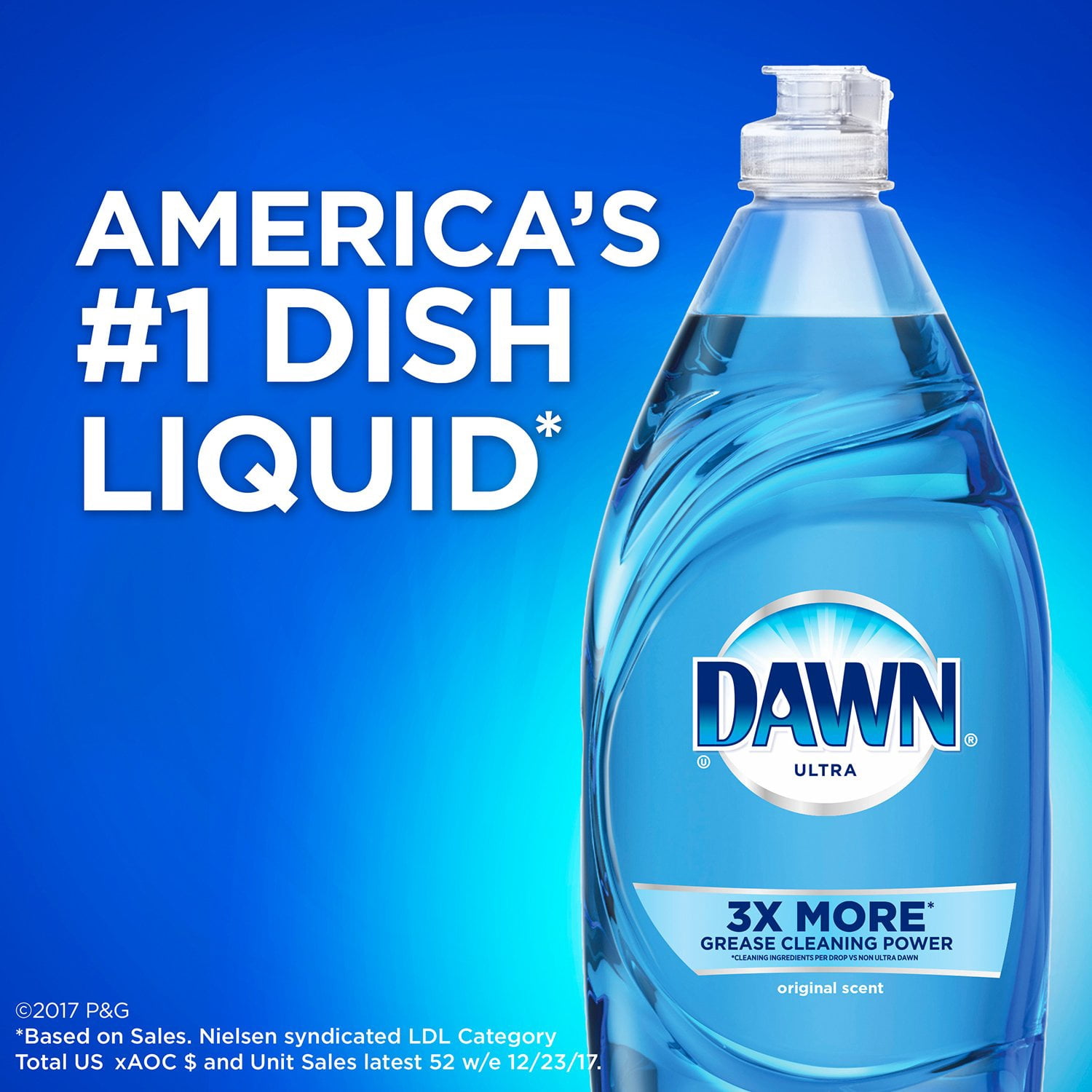 Dawn Ultra Concentrated Dish Detergent, Original Scent (90 oz. Bottle)