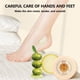 thumbnail image 5 of Fiudx Crema para Grietas, Bálsamo Hidratante Intensidad para Manos y Pies, Loción Reparadora para Piel Seca, Crema Exfoliante Suave para Callos, para Manos y Pies, para Todo Tipo de Piel, Solución pa, 5 of 7