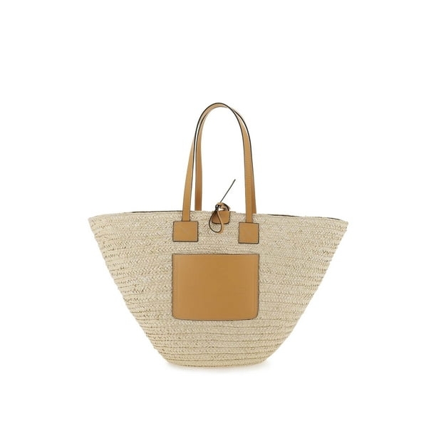 Etro Tote Bag In Woven Straw