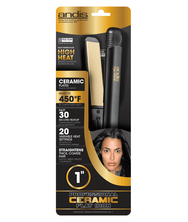 andis ceramic flat iron