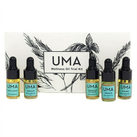 UMA Wellness Oil Trial Kit, 5x3 ml