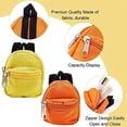 thumbnail image 4 of 6pcs Mini Backpacks 6 Styles Small Zipper School Bags Cute Zipper Backpack Tiny School Supplies Backpack for DIY Keychain Phone Ornament School Prizes Crafts Making Decorations, 4 of 6