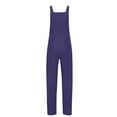 thumbnail image 6 of Weiqiqre Jumpsuits for Women Dressy Overalls Casual Summer Sleeveless Strap Loose Wide Leg Jumpsuits with Pockets, 6 of 9