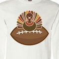 thumbnail image 4 of Inktastic Thanksgiving Football Turkey Long Sleeve T-Shirt, 4 of 5
