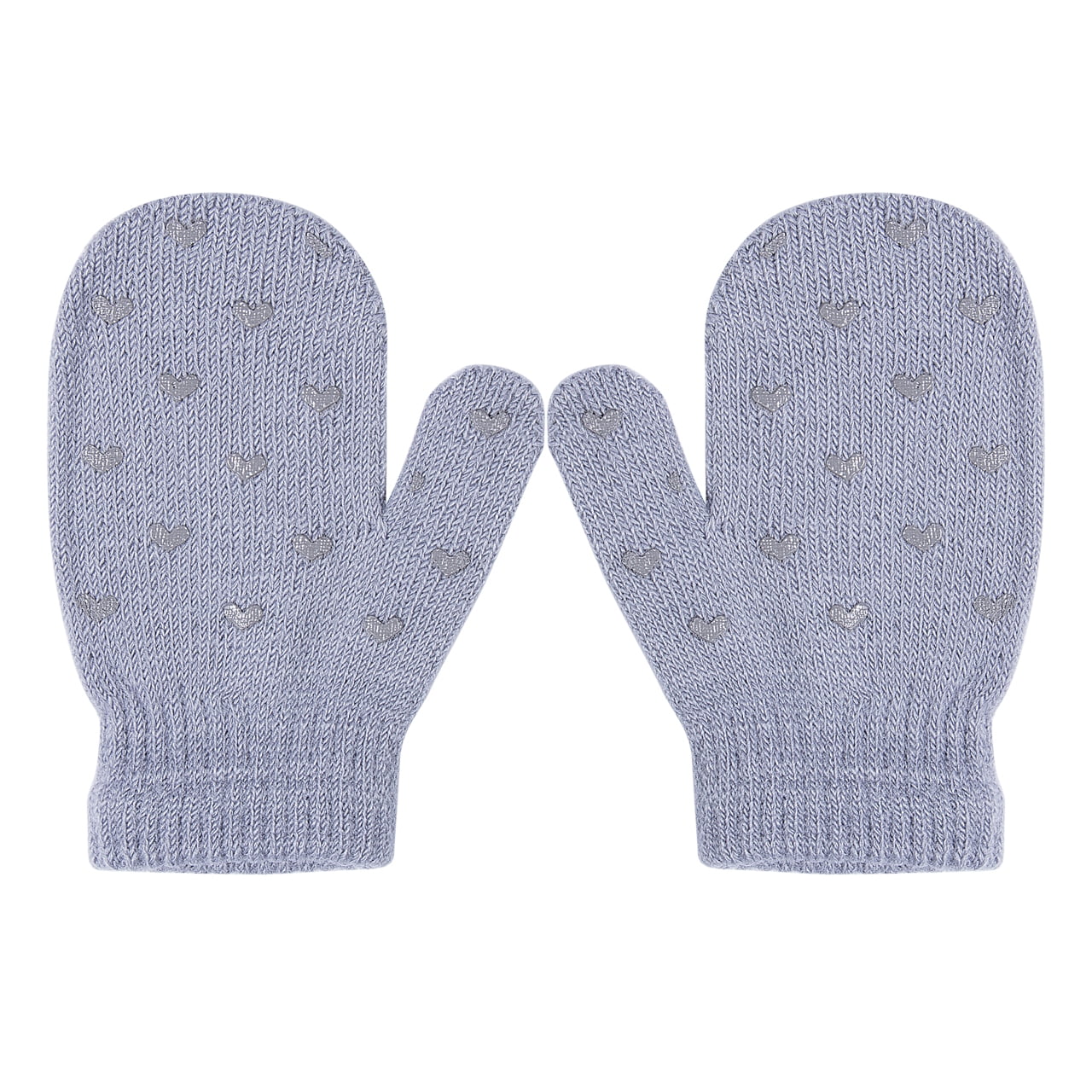 Newest Dots Star Heart Pattern Mittens Soft Knitting Warm Gloves For Kids Child 