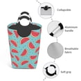 thumbnail image 4 of Bingfone Watermelon Laundry Hamper,Large Canvas Fabric Lightweight Storage Basket Toy Organizer Dirty Clothes Collapsible, 4 of 6
