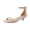 Natural, variant on Cushionaire Solo Women’s Kitten Heel Dress Sandal – One Band Ankle Strap Heel Sandal with Cushioned Footbed & Faux Suede Upper