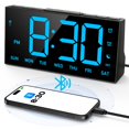 thumbnail image 1 of Reloj Despertador GOLOZA Sincronización Inalámbrica con Doble Alarma y Puerto USB, 1 of 8