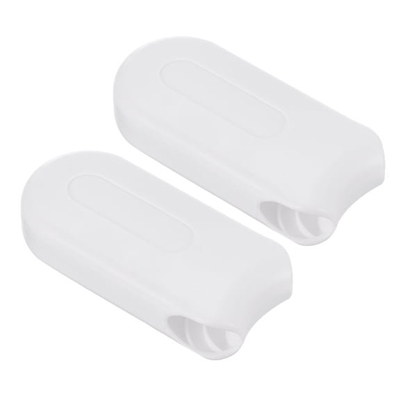 Peso de cordón de persiana Uxcell, 2 piezas de 78 mm, mango de cadena de cuentas para persianas de ventana, blanco