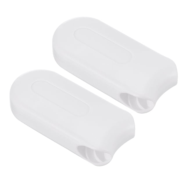 Peso de cordón de persiana Uxcell, 2 piezas de 78 mm, mango de cadena de cuentas para persianas de ventana, blanco