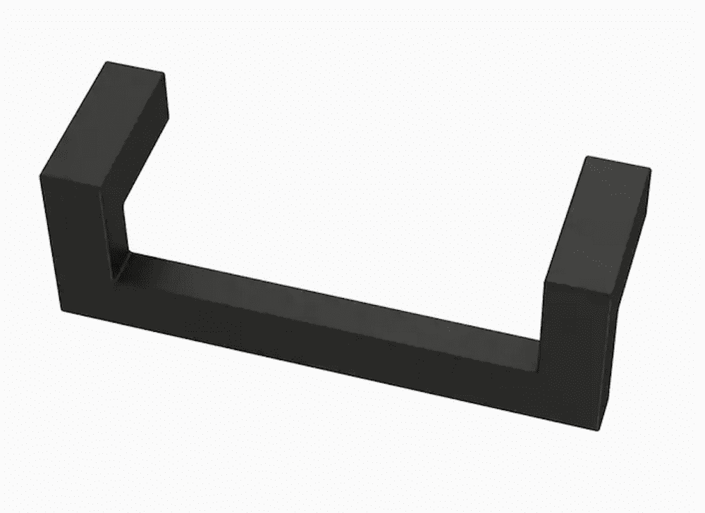 Brainerd P342241w Fb Flat Black Squared Modern 3 Cabinet Drawer Pull Walmart Com