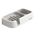 thumbnail image 2 of 100Fens Soap Dish Self-Draining Soap Bar - Elegant Soap Dish For Shower & Bathroom Use - Versatile Soap Dishes For Bar Soap, 2 of 6