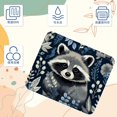 thumbnail image 3 of Alfombrilla de escritorio con diseño de hojas de mapache, alfombrilla pequeña para escritorio, alfombrilla de ratón para juegos, alfombrilla de goma para escritorio, alfombrilla para, 3 of 7