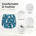 thumbnail image 4 of Salouo Festive Dachshund Fun Print Women's 2 in 1 Running Shorts Double-Layer Shorts Athletic Workout Gym Yoga Shorts Running Shorts for Women-X-Large, 4 of 7