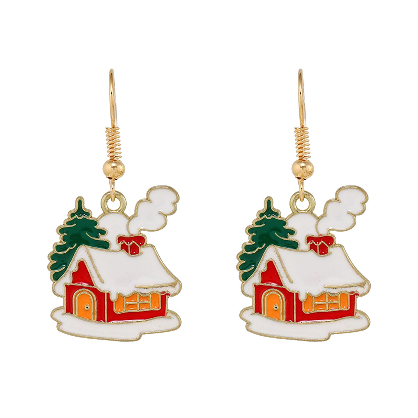 Jusqu'à 65% de Réduction Sapin de Noël Cloche Boucles d'Oreilles de Fête de Noël Boucles d'Oreilles Jewelry Boucles d'Oreilles Collier Women Boucle d'Oreille Jewelry en Liquidation