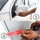 thumbnail image 3 of 2 pegatinas para espejo retrovisor de coche, decoración DIY, pegatinas laterales para carrocería de coche, calcomanías a rayas, vinilo gráfico rojo para SUV, 3 of 5