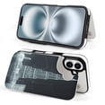 thumbnail image 6 of Compatible with iPhone 11 12 13 mini 14 15 16 Pro Max Plus Wallet Case with Card Holder, PU Leather Kickstand Card Slots Case ( Dubai Hologram, iPhone 13 Pro Max), 6 of 7