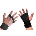 thumbnail image 3 of Soidarity 1 par de guantes de levantamiento de pesas para hombres y mujeres, Protector de palma, entrenamiento de neopreno, ejercicio, mitones de Type2 NO2 Soidarity OD0686-01, 3 of 6