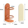 thumbnail image 3 of Soporte para cepillo de dientes eléctrico, juego de 3, soporte adhesivo para cepillo de dientes montado en la pared para mantener el cepillo de dientes seco (negro + blanco + naranja) Sincero Electrónica, 3 of 5