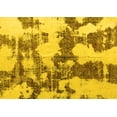 thumbnail image 1 of Ahgly Company Indoor Rectangle Abstract Yellow Modern Area Rugs, 7' x 9', 1 of 4