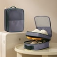 thumbnail image 4 of cpengpj Travel Shoe Bag Holds 3 Pair of Shoes, Portable Shoe Storage Pouch for Travel and Daily Use, Travel Suitcase Shoe Organizer, Waterproof, 4 of 6