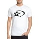 thumbnail image 1 of Playera Blanca Camiseta Unisex Estampada Estrella Y2k, 1 of 4