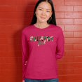 thumbnail image 4 of Country Girl Camo Women's Long Sleeve T-shirt Small Town Cowgirl Farm Life Military, 4 of 7