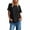 Black, variant on Women's Casual Solid Color T Shirt Soft Comfortable Basic Tee Relaxed Fit Breathable Short Sleeve Top for Everyday Wear Ladies Athletic Wear Hike Long Sleeve Shirt Shirt Women Cold Gear