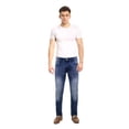 thumbnail image 3 of Men's Super Flex Stretch Washed Denim Jeans Skinny Fit, 3 of 3