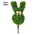 thumbnail image 4 of Yingyy Bow Rabbit Ground Plug For Long-term Green Rabbit green plant Shape Suitable Fo Garden Deco, 4 of 6