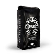 Dark Roast Espresso, Mississippi Mud Coffee, 100% Arabica Coffee, 10 oz.