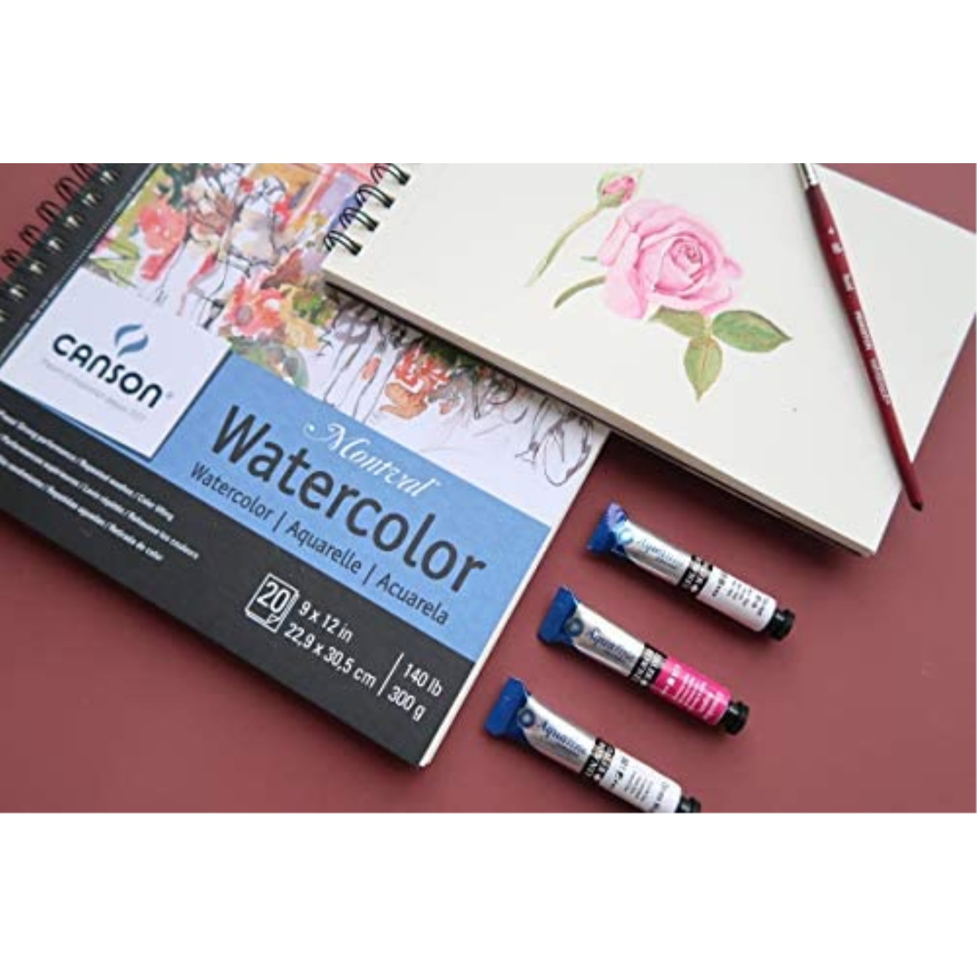 Watercolor Pads, 5-1/2 x 8-1/2, Pack of 2