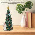 thumbnail image 3 of Escultura de árbol de Navidad estatua de árbol de Navidad que no se decolora fácil de limpiar decorativa exquisita para espacio para estantes ANGGREK Otros, 3 of 8