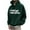 Army Green, variant on ZVNAΖH Men's Trendy 3D Letter Print Hoodie, Fleece Lined Drop Shoulder Pullover, Graphic Hooded Sweatshirt for Casual & Street Style, M-3XL