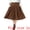 Brown, variant on DARING DIVA Women's Plus Corduroy Midi A-line Soft Corduroy Skirt 3X Brown