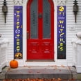 thumbnail image 3 of Gustave Halloween Decorations Outdoor Trick or Treat Halloween Porch Signs Banners Hanging Witch Decor for Front Door Home Yard Indoor Decor, 3 of 6