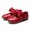 czb# Red264, variant on CUZIBR Baby Girls Dress Shoes Cute Solid Color Cute Lace Bow Adjustable Strap Sparkly Leather Princess Mary Jane Sandals Soft Sole Low Heel Party Wedding Outdoor Cozy Footwear,Beige,12-18 Months