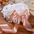 thumbnail image 4 of sasyxdc Double Face Yellow Satin Ribbon 1/8 Inch X 50 Yards Polyester Yellow Ribbons for Gift Wrapping Fabric Ribbon for Crafts Flower Bouquet Sewing Arts Wedding Party Decoration gtr, 4 of 6
