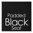 thumbnail image 2 of TG 82-0827 24-Inch Cushioned Folding Stool, Black, 2 of 10