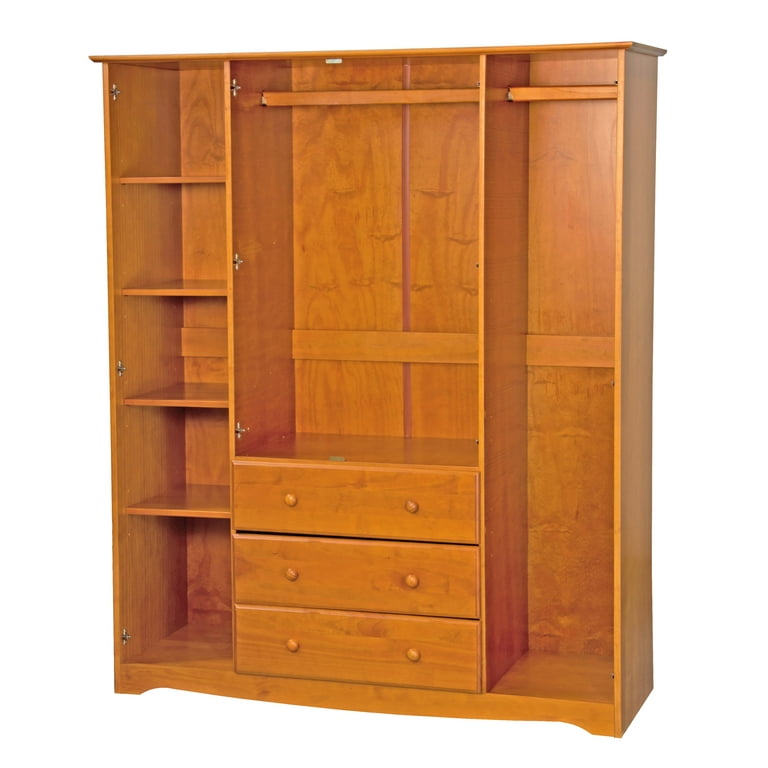 Solid wood wardrobe sale closet