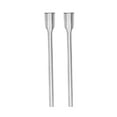 thumbnail image 2 of Half Round Leather Cutter, Leather Craft Tool Easy  2Pcs Incisive Heavy Duty Portable Strap Punch for DIY 10mm, 2 of 8