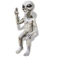 thumbnail image 2 of Toystoory Adorno de resina alienígena espacio exterior estatua de jardín al aire libre decoración espacio exterior Kits de decoración para fiestas No.02 Toystoory HA007884-02B, 2 of 6