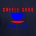 thumbnail image 3 of CafePress - Coffee Snob Hoodie (Dark) - Pullover Hoodie, Classic, Comfortable Hooded Sweatshirt, 3 of 4