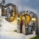 thumbnail image 1 of 2 Piezas DecoracióN de JardíN DecoracióN de Pared Estatuas de DragóN de JardíN, DragóN PequeñO Hermoso Patio Escultura de DragóN DragóN de Resina W110, 1 of 5