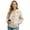 Southwest American Tribal Beige, variant on COEQINE Women's Bomber Jacket Zip Up Long Sleeve Varsity Shackets Lightweight Coat with Pockets, Stand Collar Loose Fit Casual Jacket Fall Winter Outfits, Small, Cow Sunflower Yellow