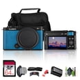thumbnail image 1 of Panasonic Lumix S9 Mirrorless Camera (Blue) Bundle with 64GB SDXC Card, Travel Bag, Cleaning Kit, Hand Strap, Card Wallet, USB Card Reader, Full-Frame Vlog Kit, 1 of 7