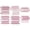 Pink, variant on Christmas Candy Cane Ornaments 30 Pcs Peppermint Lollipop Hanging Decorations with Rope for Xmas Tree Holiday Party New Year Home Festive Supplies Bulk Set
