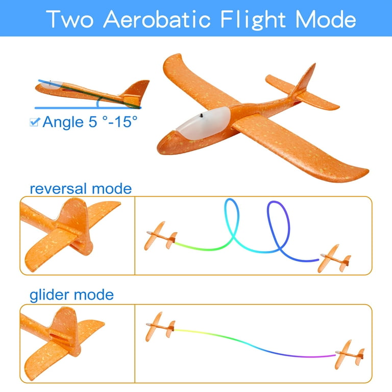 Foam Airplanes for Kid Airplane Toys Throwing Glider Plane