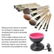 thumbnail image 4 of Limpiador Brochas Maquillaje Eléctrico, Herramienta De Limpieza De Brochas Giratoria Automática, Limpieza Giratoria Secado Rápido Para Brochas De Maquillaje De Todos Los, 4 of 7